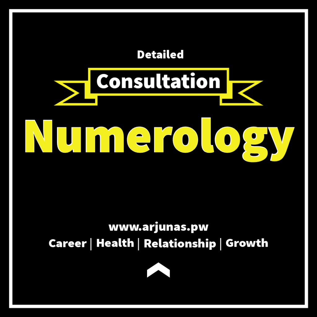 numerology consultation -www.arjunas.pw